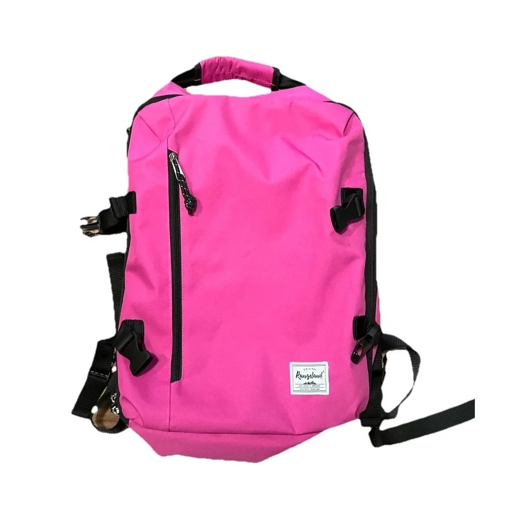Rangeland Small Carry-on Backpack Flight Approved Lightweight Pink